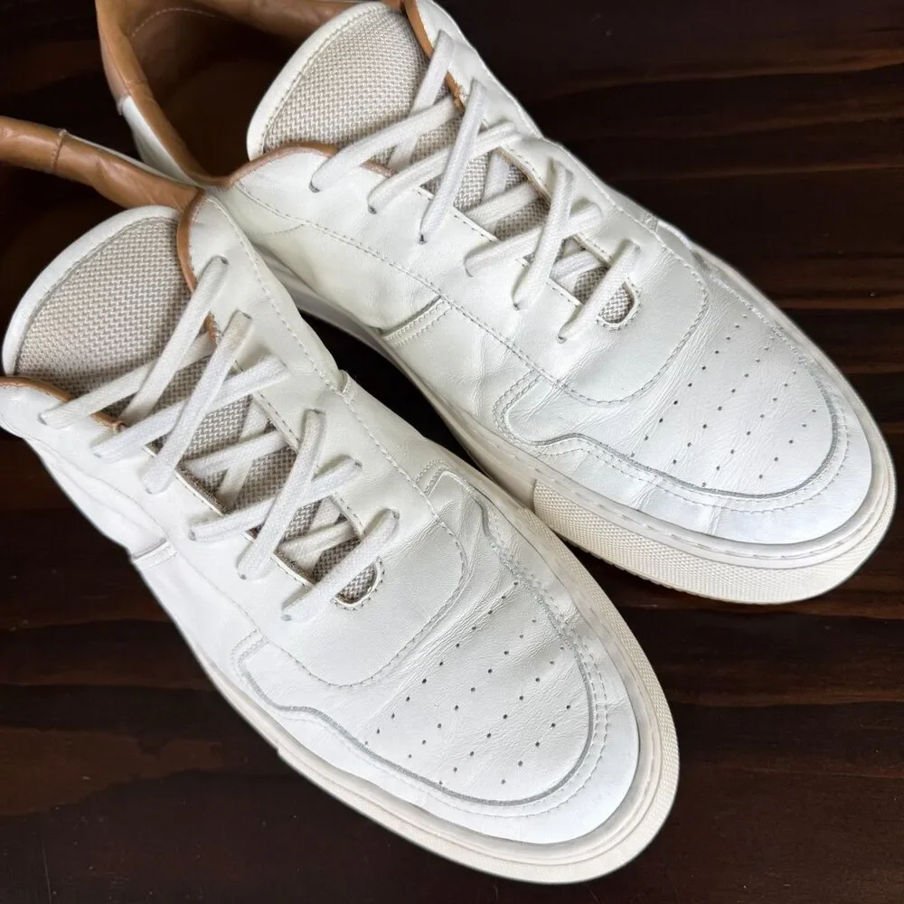 Common Projects Bball Low Sneakers White Leather Men's EU 44/US 11 Made in Italy